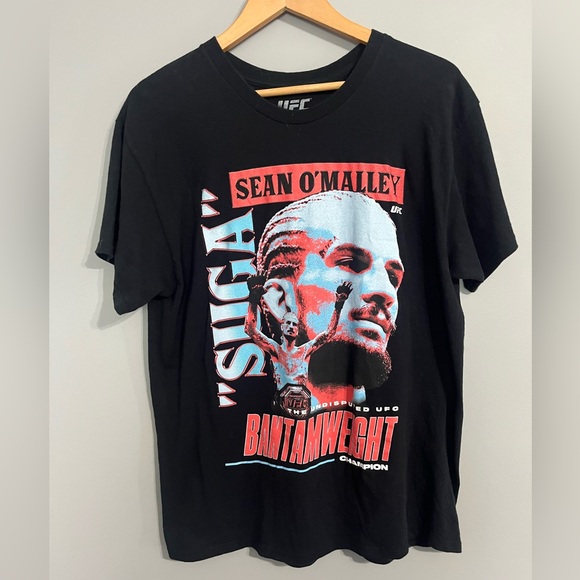 UFC Black and Red Short Sleeve Tee - “Suga” Sean O’Malley - Picture 1 of 2